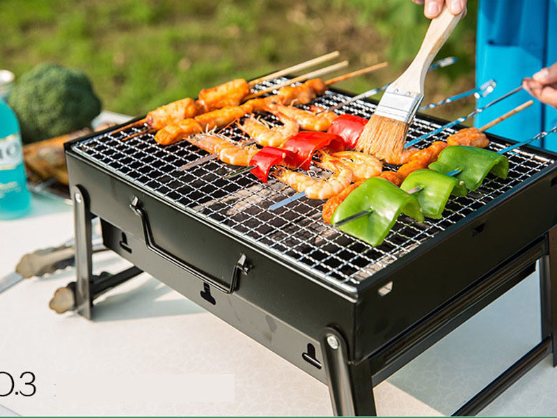 Mini Portable And Foldable BBQ Grill