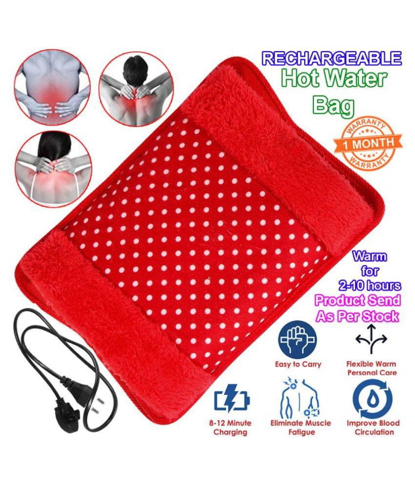 Electric Hot Water Bag Heat Pillow and Pain Remover