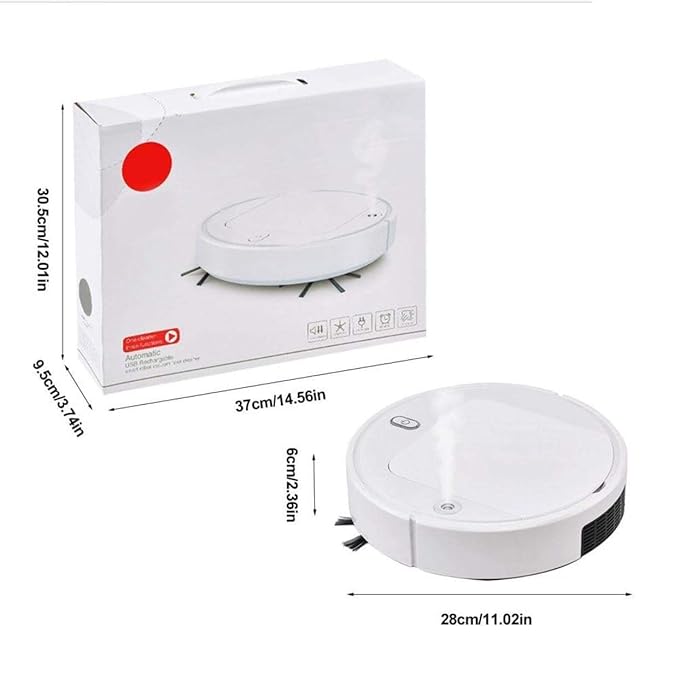 Rechargeable Robotic Vacuum Cleaner - JALLEN GABOR IS28A