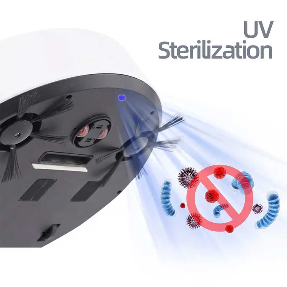 Rechargeable Robotic Vacuum Cleaner - JALLEN GABOR IS28A