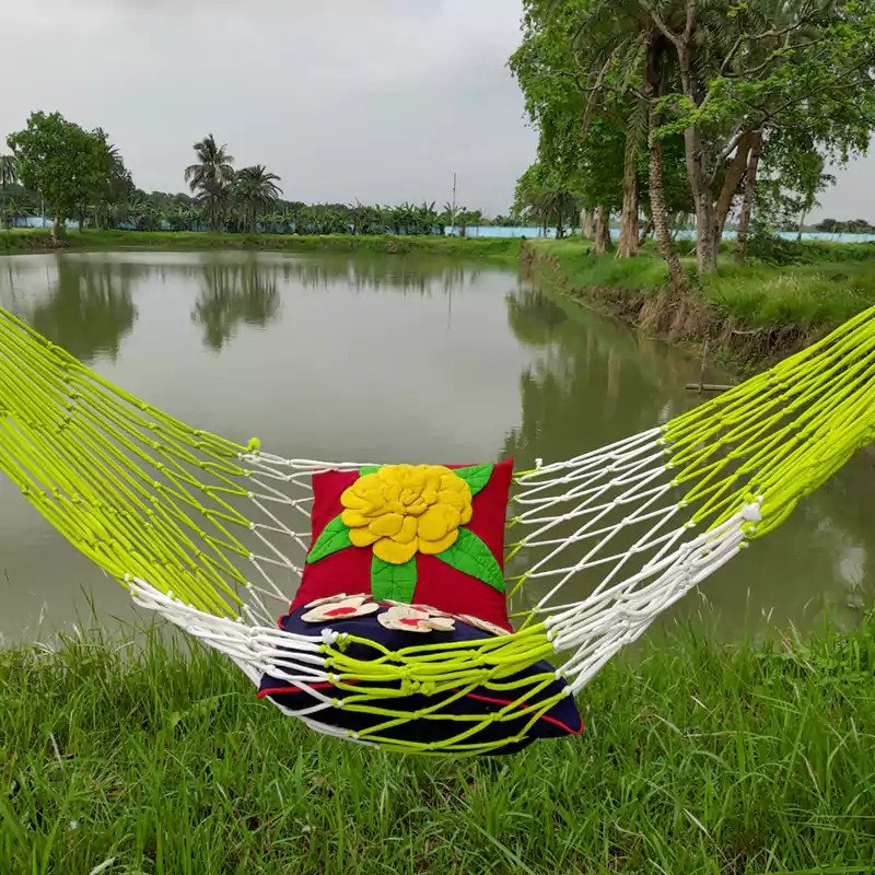 Hand Made Dolna for Adult and Baby with Large Swing Rope Bed Hanging