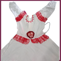 Hand embroidery colorful flowers Black frocks for girls, baby dress.